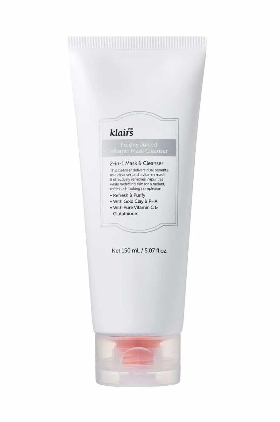 Klairs Freshly Jucied Vitamin Mask Cleanser