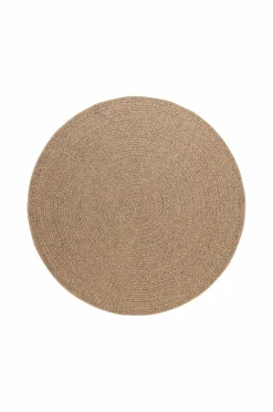 KM Home Fladvævet tæppe Natural