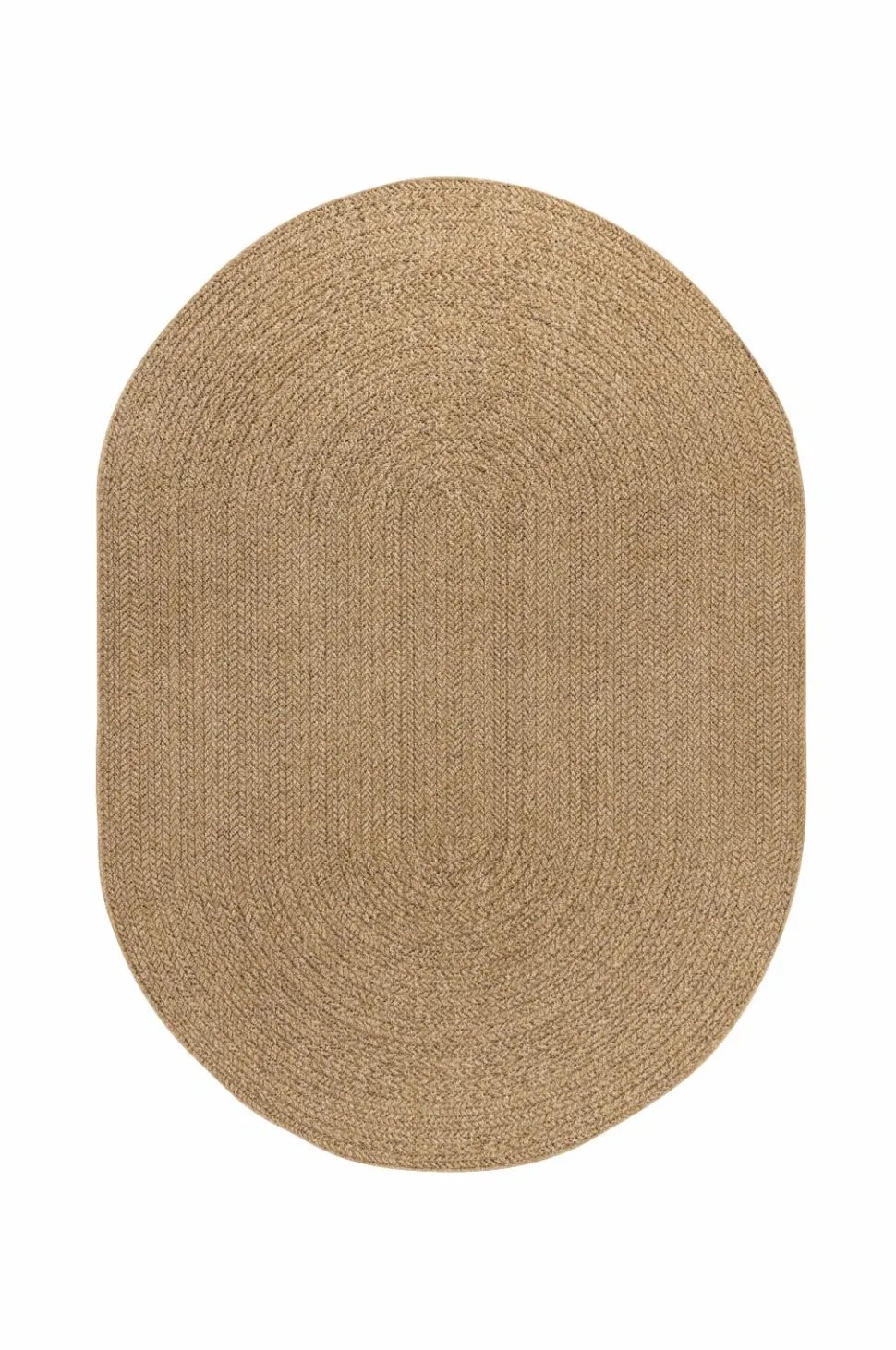 KM Home Fladvævet tæppe Natural