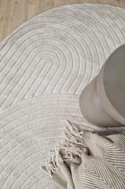 KM Home Luvtæppe Genova Zen rund