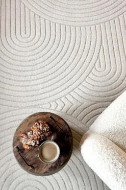 KM Home Luvtæppe Genova Zen rund