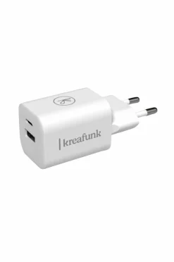 Kreafunk Vægoplader USB-C/USB A aDAPT