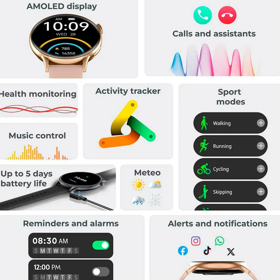 KSIX Smartwatch Core 2 Amoled