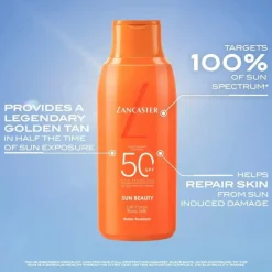 Lancaster Sun Care Face & Body Sun Beauty Body Milk SPF50 100 Ml