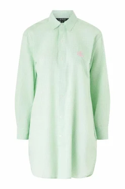 Lauren Ralph Lauren Pyjamasskjorte Lrl L/S Roll Tab His Sleepshirt