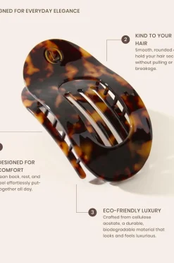 Lenoites Eco-Friendly Flat Hair Clip