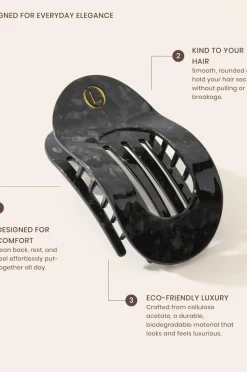 Lenoites Eco-Friendly Flat Hair Clip