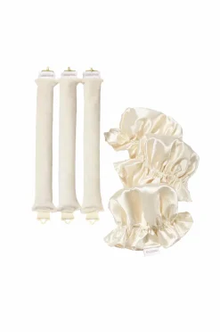 Lenoites Heatless Curling Rods With Caps 3-Pakke Set