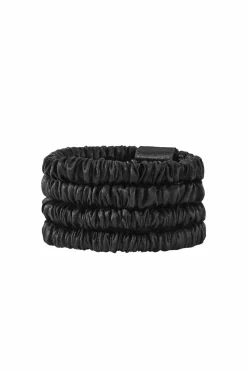 Lenoites Mulberry Silk Skinny Scrunchies