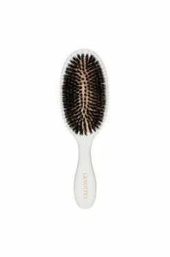 Lenoites Wild Boar Hair Brush With Cleaning Tool