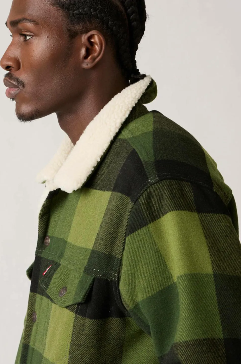 Levi's Jakke Relaxed Fit Plaid TR