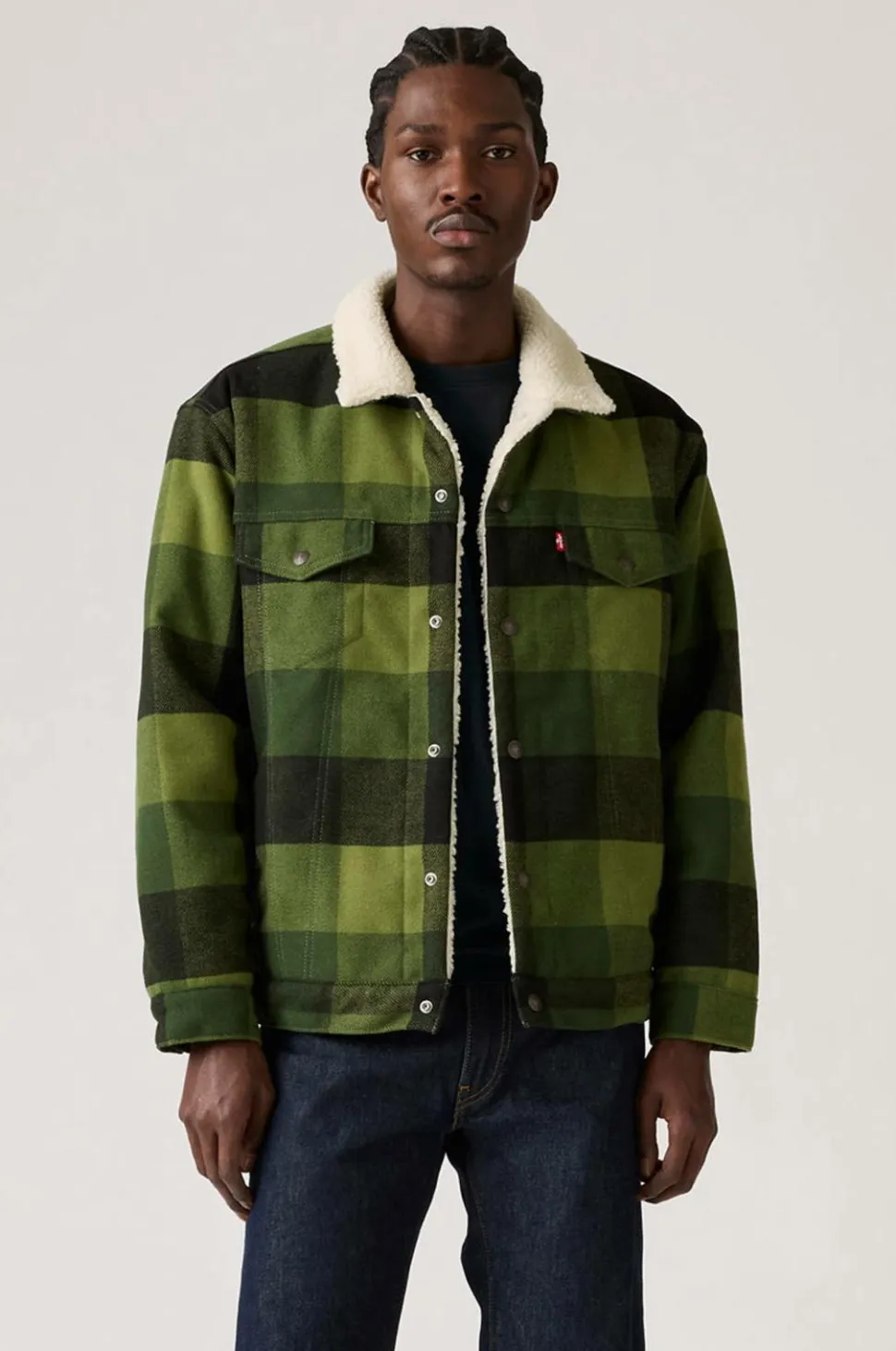 Levi's Jakke Relaxed Fit Plaid TR