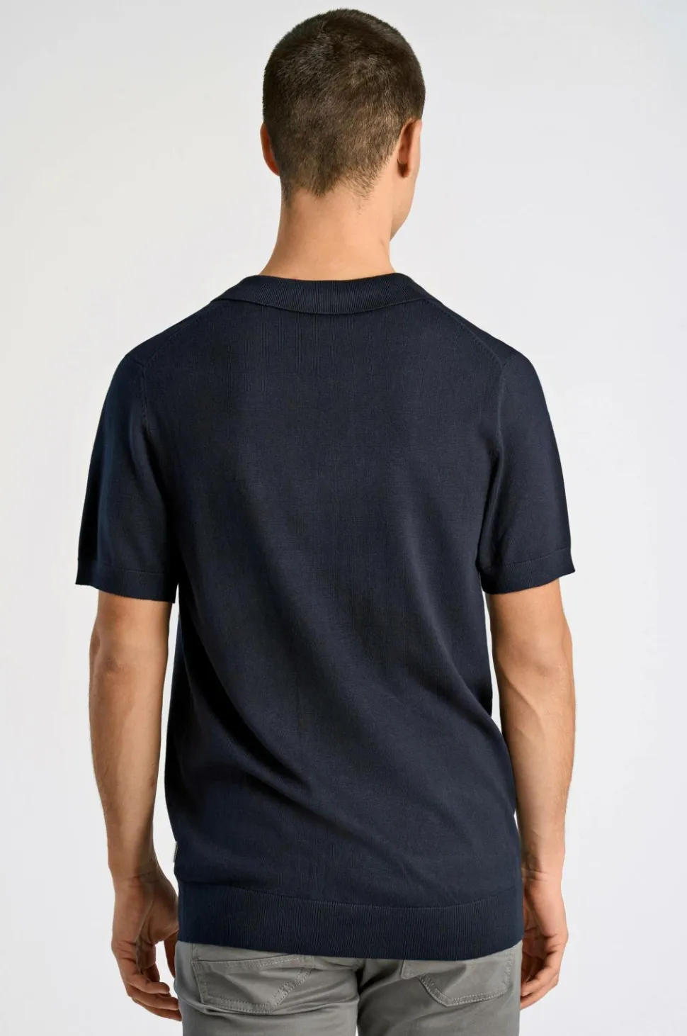 Lindbergh Poloshirt Ecovero S/s V-neck Polo