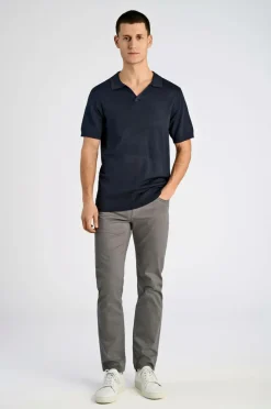 Lindbergh Poloshirt Ecovero S/s V-neck Polo