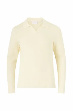 Lindbergh Pullover Rib Knitted L/S V-neck Polo
