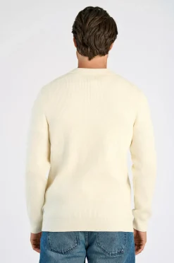 Lindbergh Pullover Rib Knitted L/S V-neck Polo