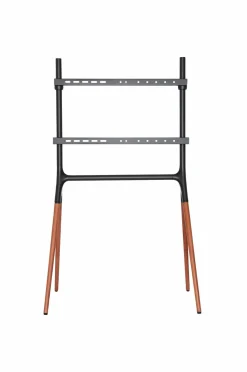 LogiLink Gulvstativ Til TV 49-70 Sort/valnød