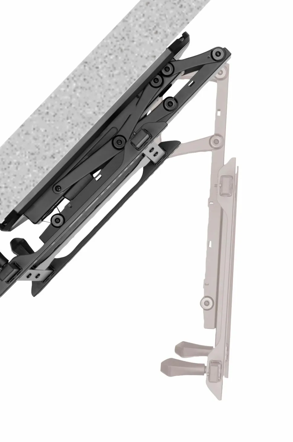 LogiLink Motoriseret flipdown-loftbeslag til TV 32-70"
