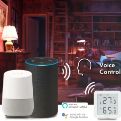 LogiLink Smart temperatur- og fugtighedssensor Wifi Tuya