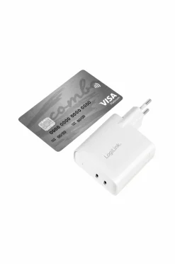 LogiLink USB-oplader 2 x USB-C PD 40W