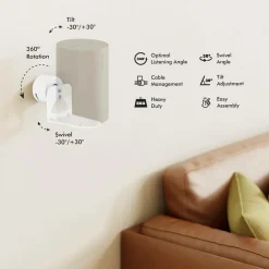 LogiLink Vægbeslag Sonos Era 100 / Era 300