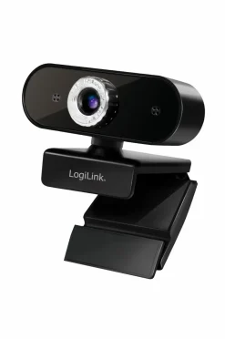 LogiLink Webkamera HD 1080p med indbygget mikrofon