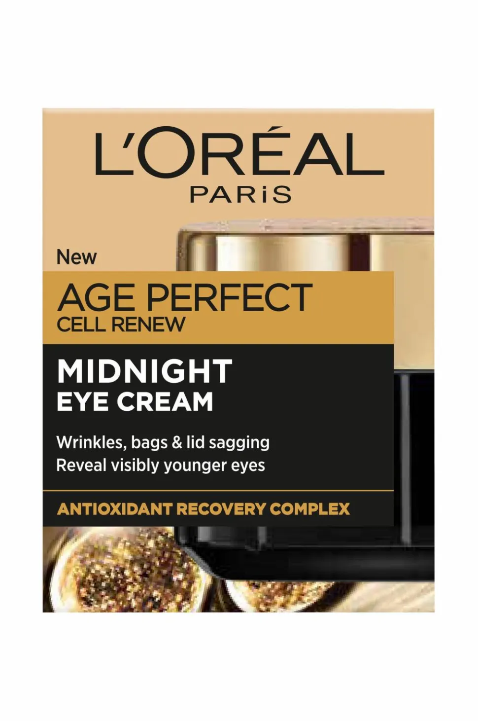 L'Oréal Paris Age Perfect Cell Renewal Midnight Eye Cream For Normal Skin 15 Ml