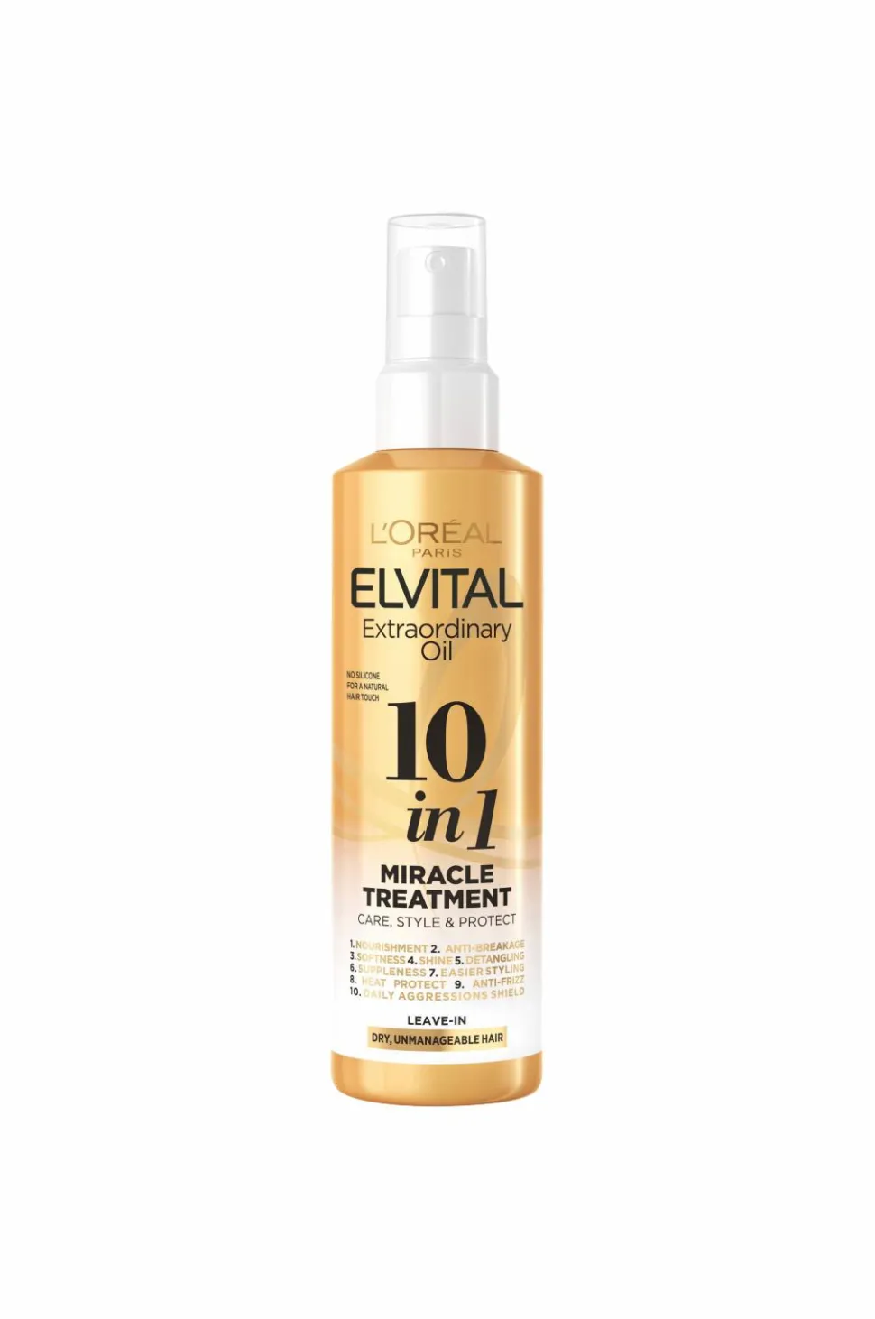 L'Oréal Paris Elvital Extraordinary Oil 10-IN-1 Leave-In Treatment For Dry Hair 150 Ml
