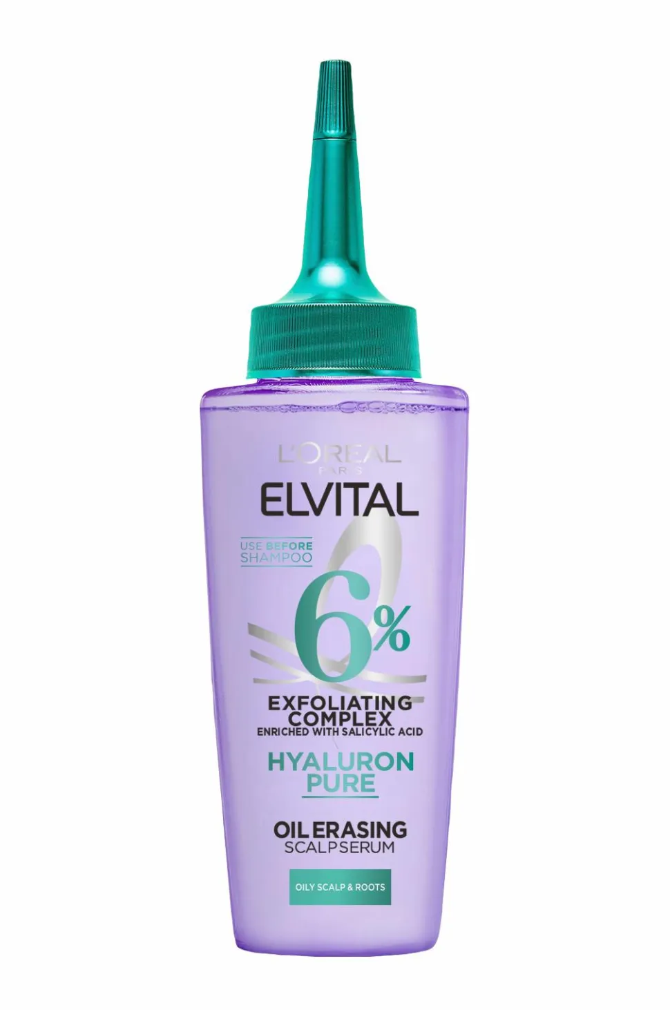 L'Oréal Paris Elvital Hyaluron Pure Oil Erasing Scalp Serum For Dehydrated Hair 102 Ml