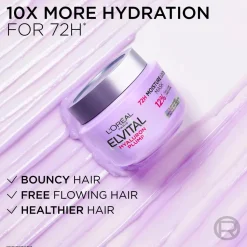 L'Oréal Paris Elvital Hyaluron Plump Hair Mask For Dehydrated Hair 300 Ml