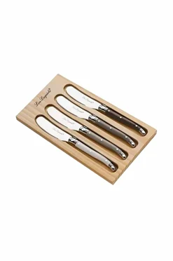 Lou Laguiole Smørknive Tradition 4-pak