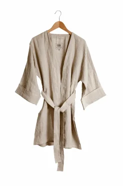 Lovely Linen Kimono Lovely i vasket hør
