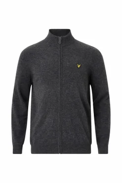 Lyle & Scott Cardigan Lambswool Blend Zip Through Cardigan