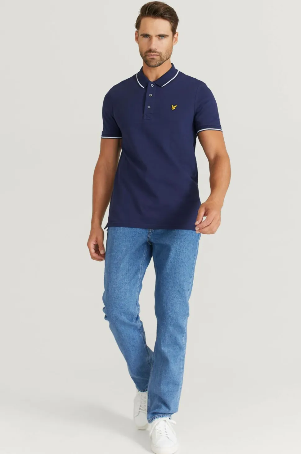 Lyle & Scott Poloshirt Tipped Polo Shirt