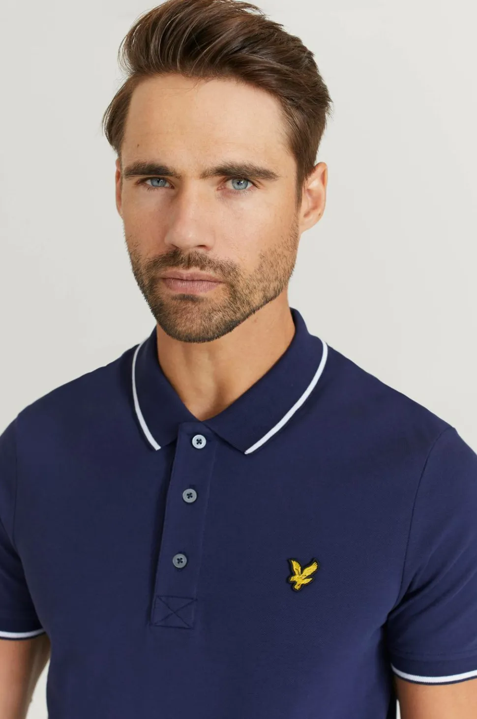 Lyle & Scott Poloshirt Tipped Polo Shirt