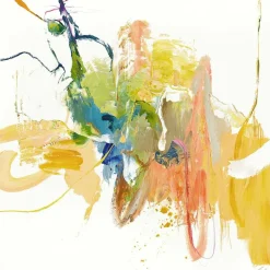 Malerifabrikken Confidential Yellow / Blandet maleri / 100 X 100 cm