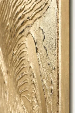 Malerifabrikken Design Maleri / Metallic Champagne / 90x120 Cm