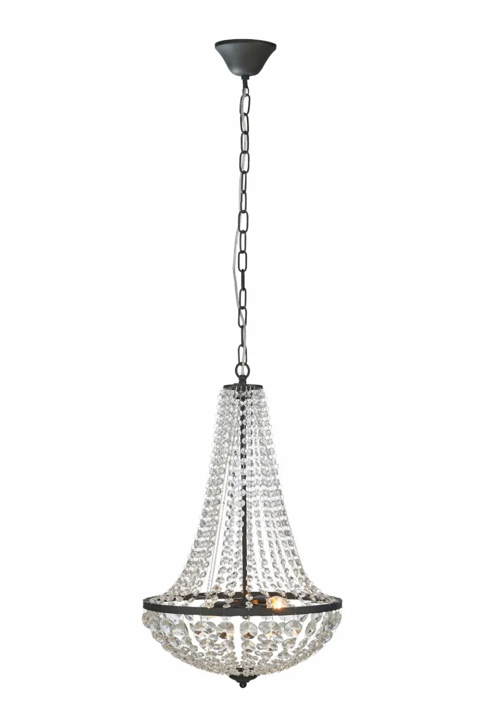 Markslöjd GRÄNSÖ Krystallysekrone Sort/MC