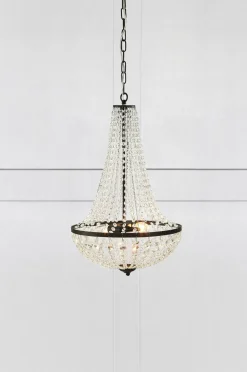 Markslöjd GRÄNSÖ Krystallysekrone Sort/MC