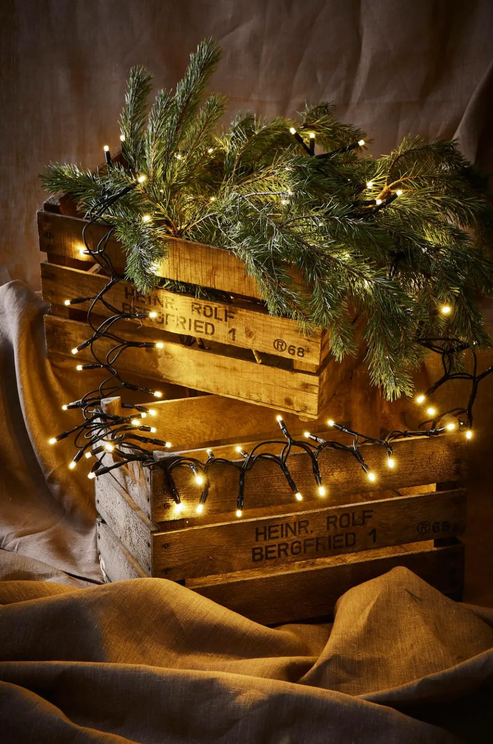 Markslöjd Lyskæde Crab CHRISSLINE 100L LED Varm hvid Ekstra