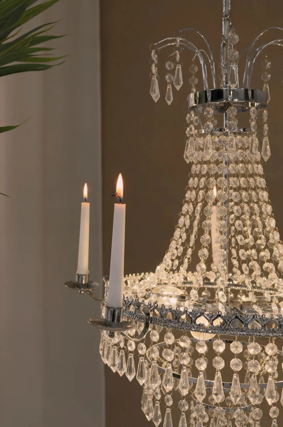 Markslöjd MARIELUND Lysekrone 3L Krom/MC