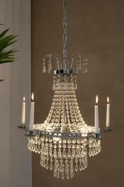 Markslöjd MARIELUND Lysekrone 3L Krom/MC