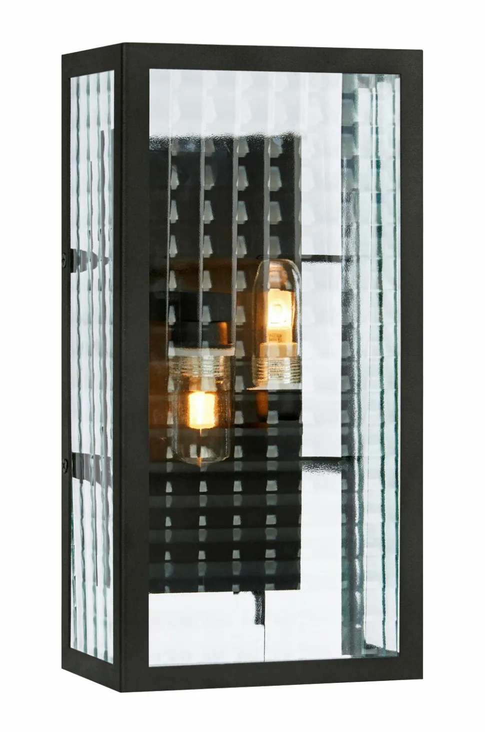 Markslöjd Væglampe Sort/Klart glas