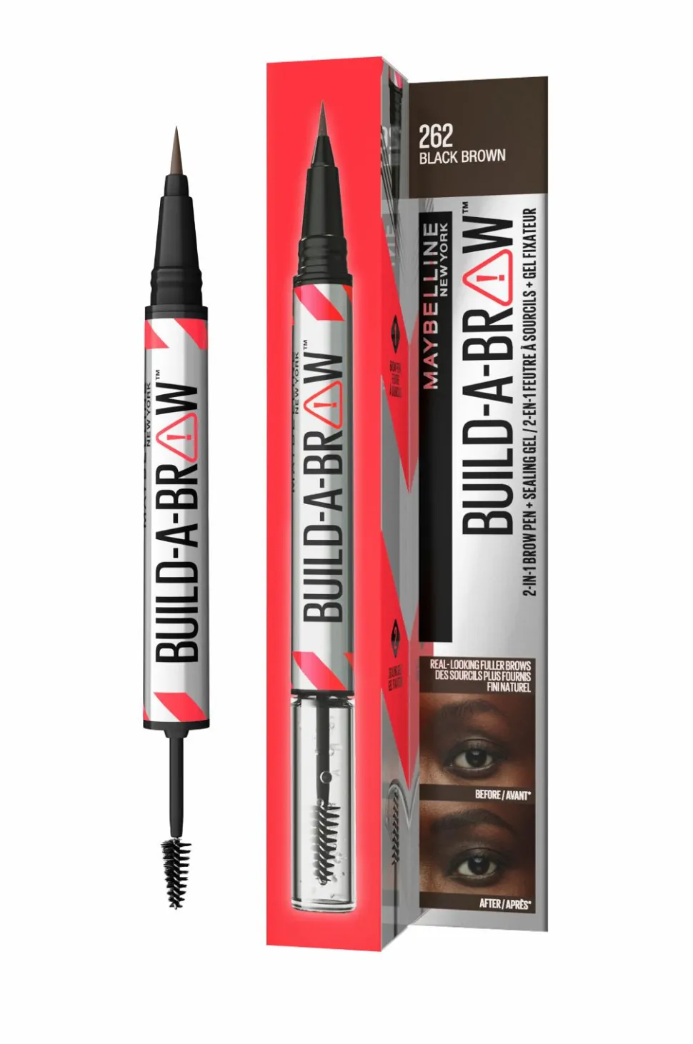 Maybelline BUILD-A-Brow 2-I-1 Brow Pen