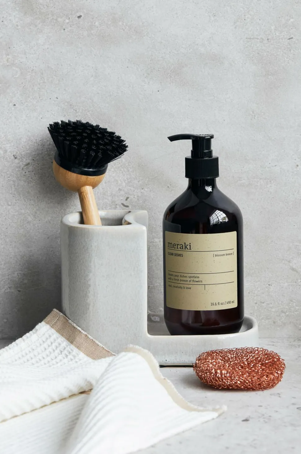 Meraki Giftbox Blossom Breeze Dish Wash Essentials