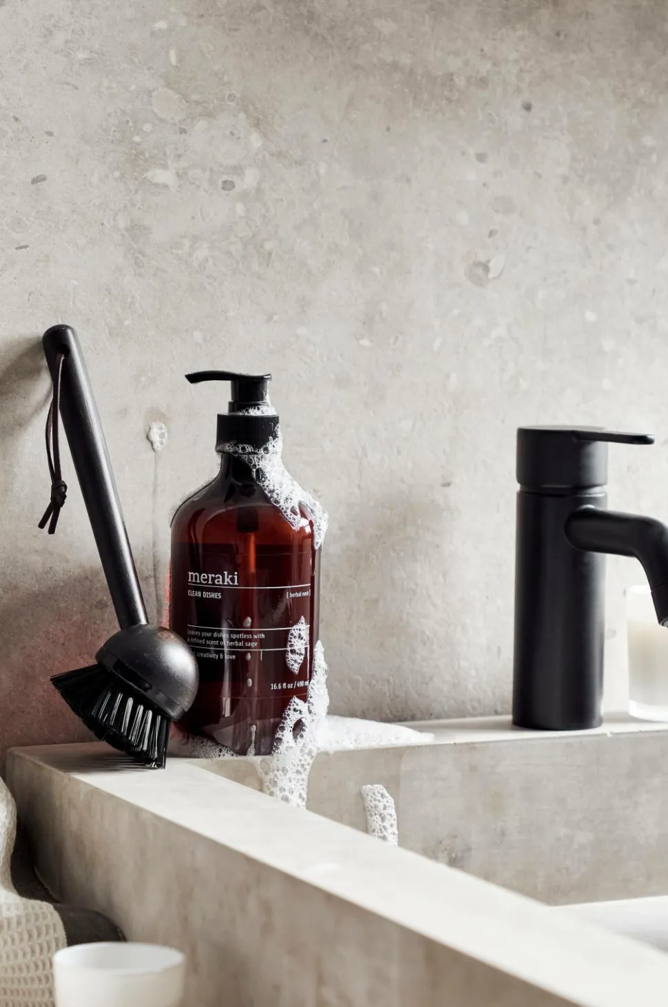 Meraki Presentask, Herbal Nest Dish Wash Essentials