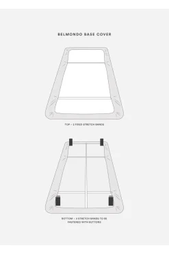 Mille Notti Belmondo betræk til sengebund