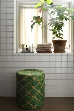 Mimou Bliss Check Kurv med låg L