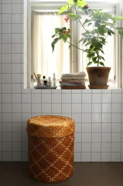 Mimou Bliss Check Kurv med låg L