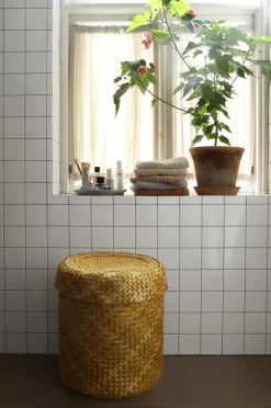 Mimou Bliss Check Kurv med låg L